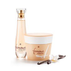 SET Femme Noblesse:  Eau de Parfum + Body Cream  50ml + 200ml  (5.890 Lekë )
